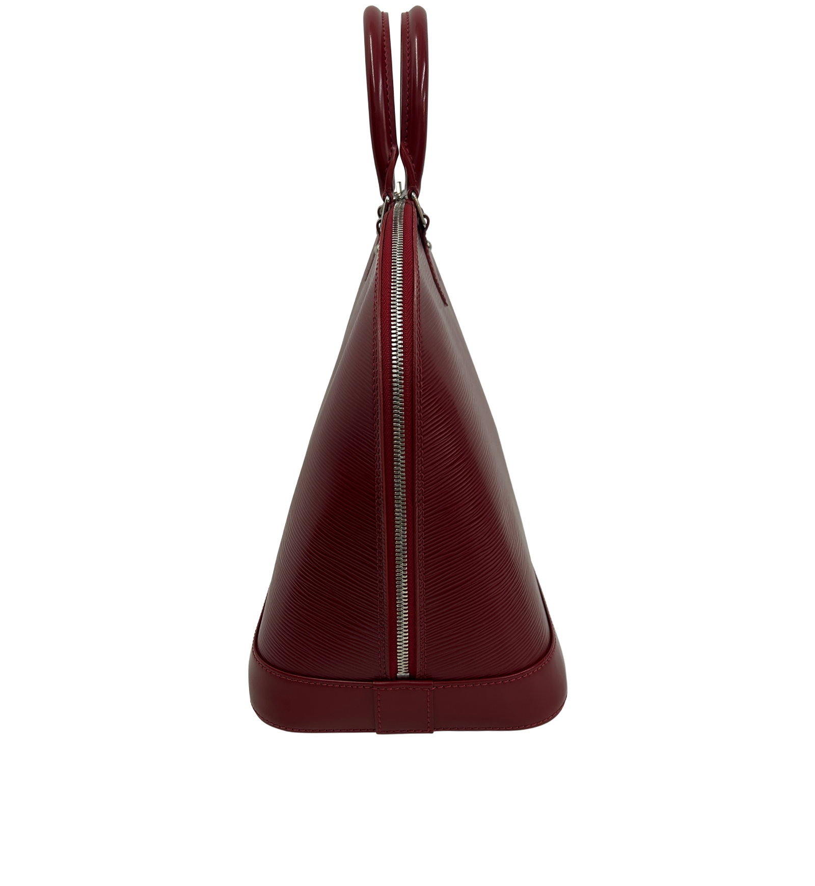 Alma GM, 640&euro;, Bolso, Rojo, Animal - Piel, Vista lateral